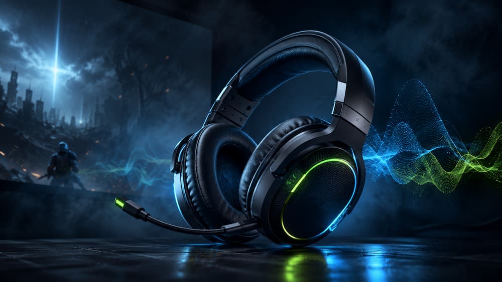 Audio pentru gaming fără mituri: căști, difuzoare, microfon și reglaje utile